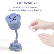 Soporte Giratorio De 360 Para Frascos De Esmalte De Uas, Soporte Antiderrame Para Esmalte De Uas, Soporte Inclinable Y Antiderrame, Pintura De Uas, Herramientas Para Decoracin De Uas, Acc - inicial - Ver 2