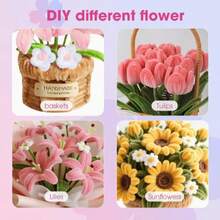 80/300/400/575pcs Pipe Cleaner Sticks Pink Floral Handmade Set With Tutorial Video, Graduation Season Back To School Crafts, Student And Family Holiday Gift, Photo Frame Floral Decoration, Travel Souvenir Gift - Multicolor - View 10