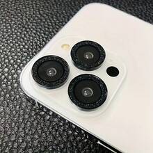 防爆亮粉適用於多款 Apple 手機,高端鏡頭膜,全新分鑽感邊框,高清防震後置相機鏡頭保護膜,質感高級,簡約優雅,必備禮物 - 粉色 - 查看 9
