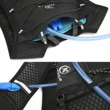 Running Vest Hydration Backpack 5L Capacity With Front Phone Pocket Running Hydration Vest (Backpack Only) , Running Bag - Black - View 1