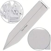 Garden Plant Labels Plant Accessories Flower Pots Plant Tags Nursery Markers Label Tray Mark DIY Tool - White - View 2