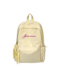 New Fresh Sweet Cute Women's Backpack, High-End Large Capacity Student School Bag, Suitable For Middle School, High School And College Students, Back To School Season, Waterproof - Multicolor - View 9