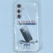 Galaxy 透明氣墊防震手機殼 1.5mm 加厚四角氣囊 鏡頭加高保護 TPU 軟殼 - 無色 - 查看 74
