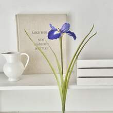 1PC Artificial Iris Flower, Faux Flower For Wedding, Hotel, Homestay, Home Decor, Vase Arrangement Floral Material - 1 Piece - View 14
