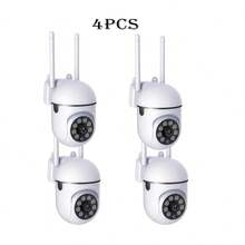 1pc/2pcs/4pcs WiFi Security Camera, Indoor Monitoring Camera, High Definition Camera With 355° View, Two-Way Audio And Night Vision, Remote Control, Suitable For Indoor Use, Can Be Viewed Anytime Anywhere Via App, Ideal Gift For Christmas, Thanksgiving And Other Holidays - Multicolor - View 12