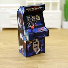 Mô hình tủ game arcade mini, mô hình máy chơi game cầm tay trang trí, đạo cụ trang trí bối cảnh nhà búp bê - Nhiều màu - Xem 6