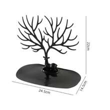 Creative Deer-Shaped Desktop Jewelry Organizer Stand, Earring, Necklace Hanging Rack, Jewelry Storage Display & Organizer Rack - Multicolor - View 9