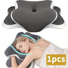 2pcs Memory Butterfly Neck Pillow Equipped With Adjustment Function Ergonomic Design Suitable For Various Sleeping Positions Individuals With Cervical Discomfort Suitable For Daily Home Sleep, Travel, Etc - One Size Fits All - View 3