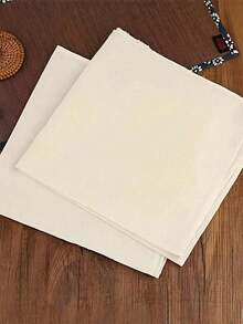 60x60 Inch, Hemmed, Reusable, 100% Unbleached Pre-Cut Cheesecloth, Suitable For Cooking, Cold Brew Coffee Filtration, Cheese Making, Etc. - Beige - View 4