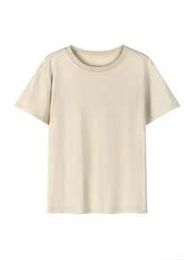 2026 Bride Club Vintage Cocktail Graphic Back Print Loose Short Sleeve T-Shirt, Casual Comfortable Bride Party Top, Suitable For Bachelorette Party, Bride Party, Girls' Night, Pre-Wedding Trip, Vacation Outfit And Daily Streetwear - Apricot - View 3