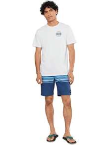 Hurley Mens Filler Short Sleeve - White - View 2