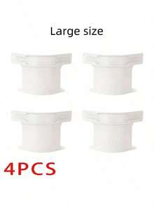 Juego de 4 piezas, Sujetadores de sábanas duraderos, Instalación fácil, Adecuado para todos los tamaños de colchón, Perfecto para asegurar las sábanas de la cama del dormitorio. - Multicolor - Ver 14