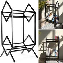 Metal Vinyl Record Stand Holds 140-160 LPs Black Storage Organizer&Display Rack - 32*40*79cm - View 7