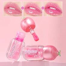 Aceite de labios nutritivo con brillo, brillo de labios de alto brillo que cambia de color, cuidado de labios hidratante, maquillaje para mujeres y niñas - ninguno - Ver 3