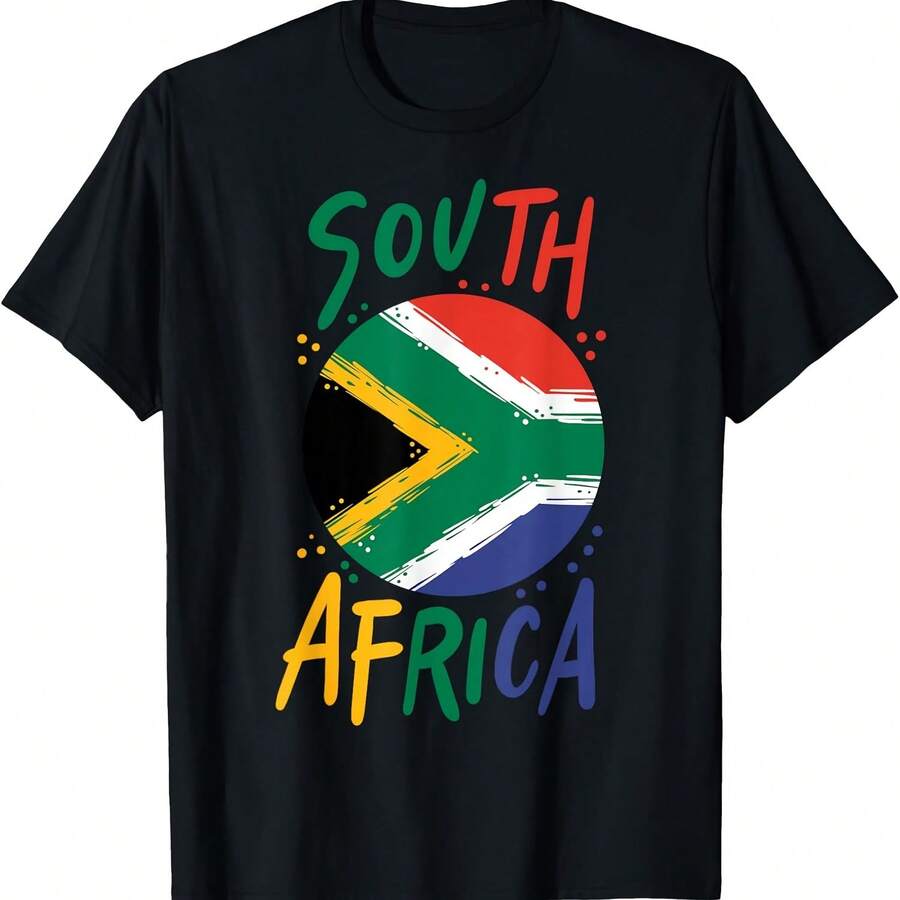 South Africa Flag South Africa T-Shirt - 款式 - 查看 1