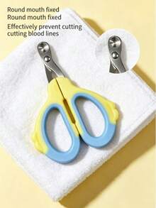 3pcs/1pc Set Curved Pet Nail Clipper, Small Hole Design To Prevent Cutting Blood Line, Nail Trimmer For Cats, Dogs, Puppies, Rabbits And Guinea Pigs, Multi-Color Soft Grip Handle Pet Grooming Tool, Cat Accessories, Rabbit Pet Supplies, Dog Essential, Puppy Essential, Saudi Arabia National Day Gift, Christmas Gift, Halloween Gift - A - View 5