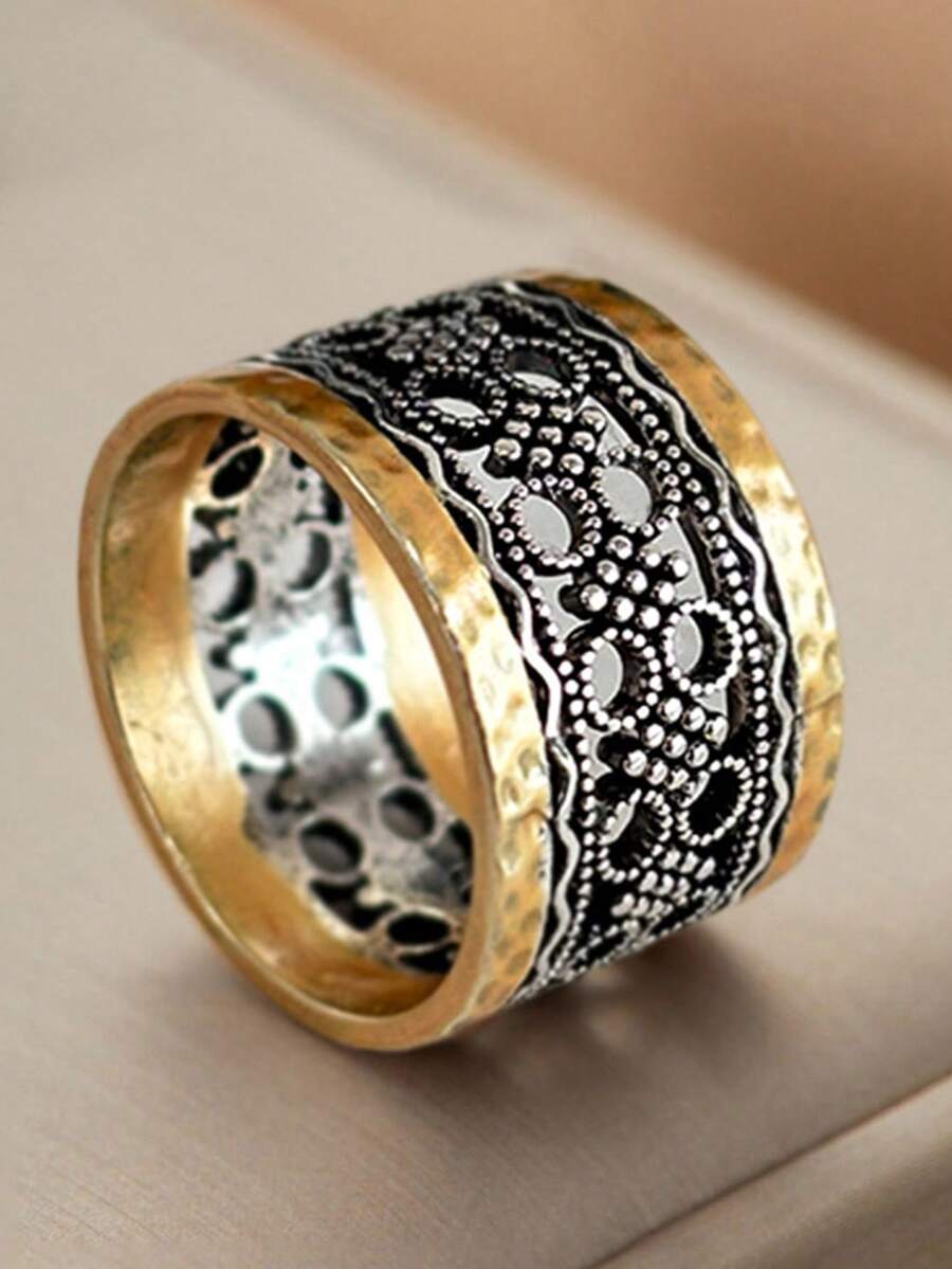 1pc Charming Ring, Suitable For Women To Wear, Suitable For Wedding, Engagement, Anniversary Party, Valentine's Day Gift - 1# - View 1