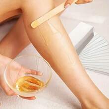 300pcs Non-Woven Wax Strips, For Body And Facial Hair Removal, Suitable For Legs, Face, Chest, Back And Bikini Area Beauty Hair Removal - Multicolor - View 5