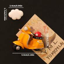 2 buah, Magnet Kulkas Mobil Kartun Kawaii - Dekorasi Dapur dan Kantor, Stiker Papan Tulis dan Kulkas - Dekorasi Rumah dan Magnet Serbaguna yang Lucu - magnet kulkas - View 14