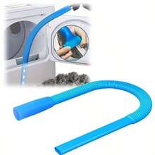 1pc Dryer Vent Cleaning Hose, Flexible Universal Connector Lint Vacuum Hose Attachment, Dryer Vent Cleaning Tool, Vacuum Cleaner Hose, Suitable For Most Vacuum Cleaners - Blue - View 9