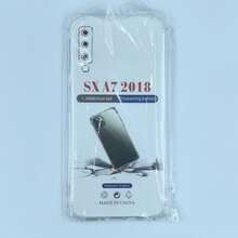 Galaxy 透明氣墊防震手機殼 1.5mm 加厚四角氣囊 鏡頭加高保護 TPU 軟殼 - 無色 - 查看 164