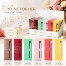 MODESS Women's 6x35ml Travel Perfume Set – 6 Scents: Vanilla Amber / Pistachio Pear / Litchi Raspberry / Freesia Coconut – Sweet Gourmand Floral – Long Lasting Party Daily – Gift For GF/BFF/Mom – Valentine's Birthday Mother's Day - 6件套裝 - 查看 2