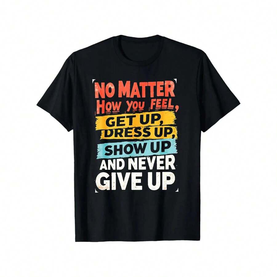 Suitable For African Women And Artistic Expressions, Unisex Crew Neck T-Shirt For Men And Women, Casual Summer Crew Neck T-Shirt, 100% High Quality Cotton - 黑色 - 查看 1