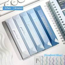 Gradient Pen Shape Correction Tape Good Luck Print Smooth PET Film Eraser Tape For Student Stationery,Back To School - Sets - View 10
