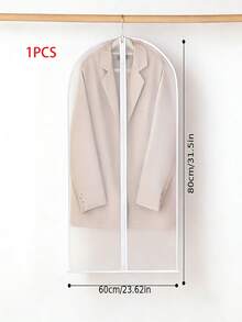 10/5/1pc Dust-Proof Transparent Garment Bag, 4 Different Size Options, Full Zipper Closure - Closet Storage Hanging Plastic Clothing Bag, Essential For Dry Cleaning, Travel And Laundry Shop Home Supplies, Suitable For Suits, Wedding Dresses, Travel And Closet Organization - Dust-Proof And Wrinkle-Resistant - Clothing Dust Bags - View 15