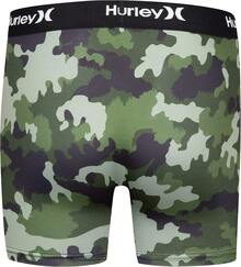 Hurley Boys Classic Boxer Briefs (2-Pack)-Discontinued - Black/Green Camo - View 4