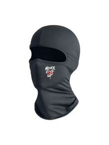 1pc/2pcs Unisex Solid Color Printed Balaclava Hood Combination Set, Single Hole Full Face Mask For Cycling, Suitable For Daily Wear And Outdoor Activities - Style 4 - View 22