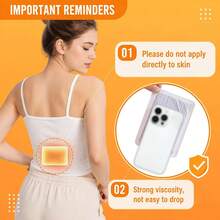 Warm Patch, Self-Heating Patch, Disposable Hand & Foot Warmer, Instant Heat Pad, Self-Adhesive Body Heating Bar, Long-Lasting Heat Patch, 12-Hour Efficient Heating, Air Activated, Odorless, Contains Ingredients - Heat Pack - View 6
