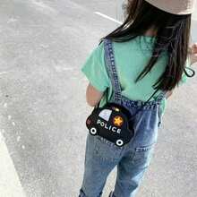 1pc Cute Cartoon Car Crossbody Bag, Suitable For Boys And Girls - Car - View 3