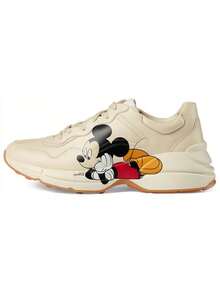 Gucci Disney X Gucci Rhyton Mickey Mouse Sneakers Men White/Grey/Black Casual Streetwear - Default - 查看 8