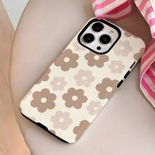 [Ships From Germany/France/Spain/Italy]Phone Case - Stylish And Cool 2-In-1 Screen Protector Phone Case With Floral Pattern. Durable Double-Layer Design, Drop-Proof, Making It The Perfect Birthday/New Year Gift For Friends And Family. Compatible With Apple 11-17 Pro/Max/Plus/Air And Galaxy S21-S26 Ultra. Drop-Proof, Wear-Resistant, And Anti-Yellowing, Making It An Ideal Gift. - 1 Image - View 2