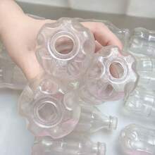 1PC New Soft TPR Mineral Water Bottle Hollow Ball Skin DIY Handmade Squeeze Toy, Soft Touch And Slow Rebound Properties, Easy To Knead, Can Relieve Tension And Anxiety, Suitable For Classroom-Office-Back To School Gift-Boys And Girls Toy. Squishy - Multicolor - View 5
