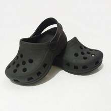 Boys' Non-Slip Sandals - Super Stylish - 黑色和黑色 - 查看 2