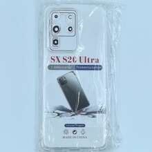 Galaxy 透明氣墊防震手機殼 1.5mm 加厚四角氣囊 鏡頭加高保護 TPU 軟殼 - 無色 - 查看 127