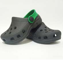 Boys' Anti-Slip Stylish Sandals - 黑綠 - 查看 1