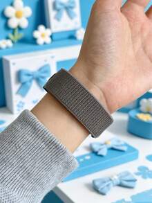 1件裝 男女童足球運動休閒錶帶，適用 尼龍錶帶，相容 49mm 45mm 44mm 42mm Ultra，透氣運動錶帶，適用 Series 11/10/9/8/7/SE/6/5/4/3/2/1 - 彩色 - 查看 9
