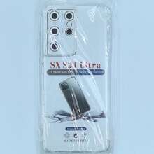 Galaxy 透明氣墊防震手機殼 1.5mm 加厚四角氣囊 鏡頭加高保護 TPU 軟殼 - 無色 - 查看 98