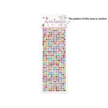 646pcs/Pack 5mm Rhinestone Stickers, Gemstone Stickers, Self-Adhesive Jewelry Stickers, Craft Shiny Rhinestone Stickers, Eye Makeup Decoration, Eyes, Nails, Various Styles Acrylic Rhinestone Stickers - Multicolor - View 10