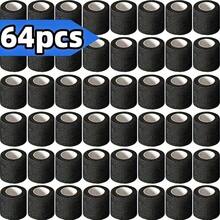 شريط لاصق ذاتي مرن 64 لفة 5 سم * 4.5 م من قماش غير منسوج متعدد الاستخدامات حماية رياضية ضماد الحيوانات الأليفة عالمي - الأرجواني - مشاهدة 5