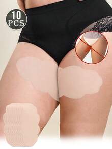 2/10/20 Pieces Anti-Friction Thigh Patches, Invisible Anti-Friction Skin Pads, Summer Anti-Friction Thigh Protection Stickers For Women. - Multicolor - View 10