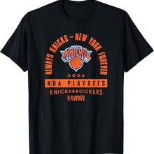 NBAs 2026 Playoffs Mantra Knicks Over The Rainbow T-Shirt - 款式 - 查看 1