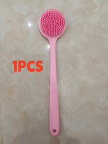 Minimalist Elastic Body Scrub Brush, Exfoliating, Suitable For Bathroom Use - Multicolor - View 11