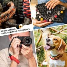 550 Paracord 4mm 7-Strand Core Type III Nylon Rope Parachute Cord Suitable For Outdoor Camping DIY Crafts - Multicolor - View 7
