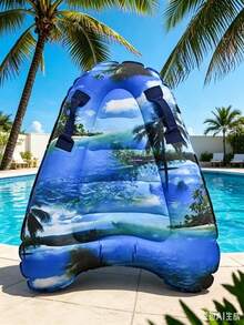 Inflatable Surfboard Portable Bodyboard For Adults Learning To Swim Lightweight Water Surfing Board - Multicolor - View 2