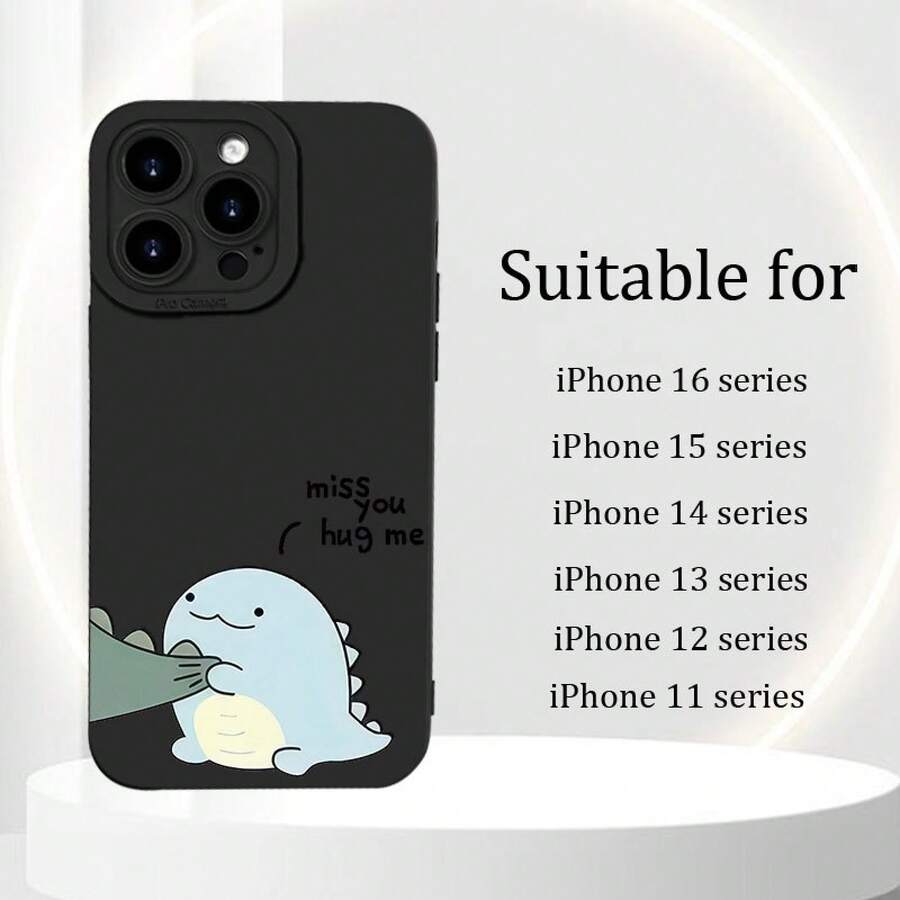 Funda de teléfono simple y reforzada, adecuada para todos los modelos de y , con textos divertidos de temática de dinosaurios y patrones de parejas. Una funda de teléfono mate de alta calidad, completamente nueva y de gran , resistente a caídas y a golpes, adecuada tanto para hombres como para mujeres. Compatible con las series 17/16/15/14/13/12/11/X/XR/XS MAX/8/7/SE Mini Plus Pro Max AIR. Adecuada para todos, ideal como regalo para novio o novia, o como presente de - (Un color) 1 unidad por paquete - Ver 1