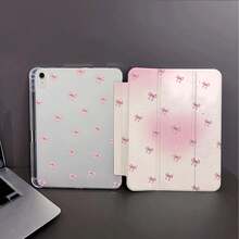 極簡粉色蝴蝶結與愛心平板保護殼，相容 iPad 10代 10.9 吋 2022/Air 13(M3 2025)/Air 11(M3 2025)，相容 、Pad、Matepad、Pad、Honor Pad - 彩色 - 查看 4